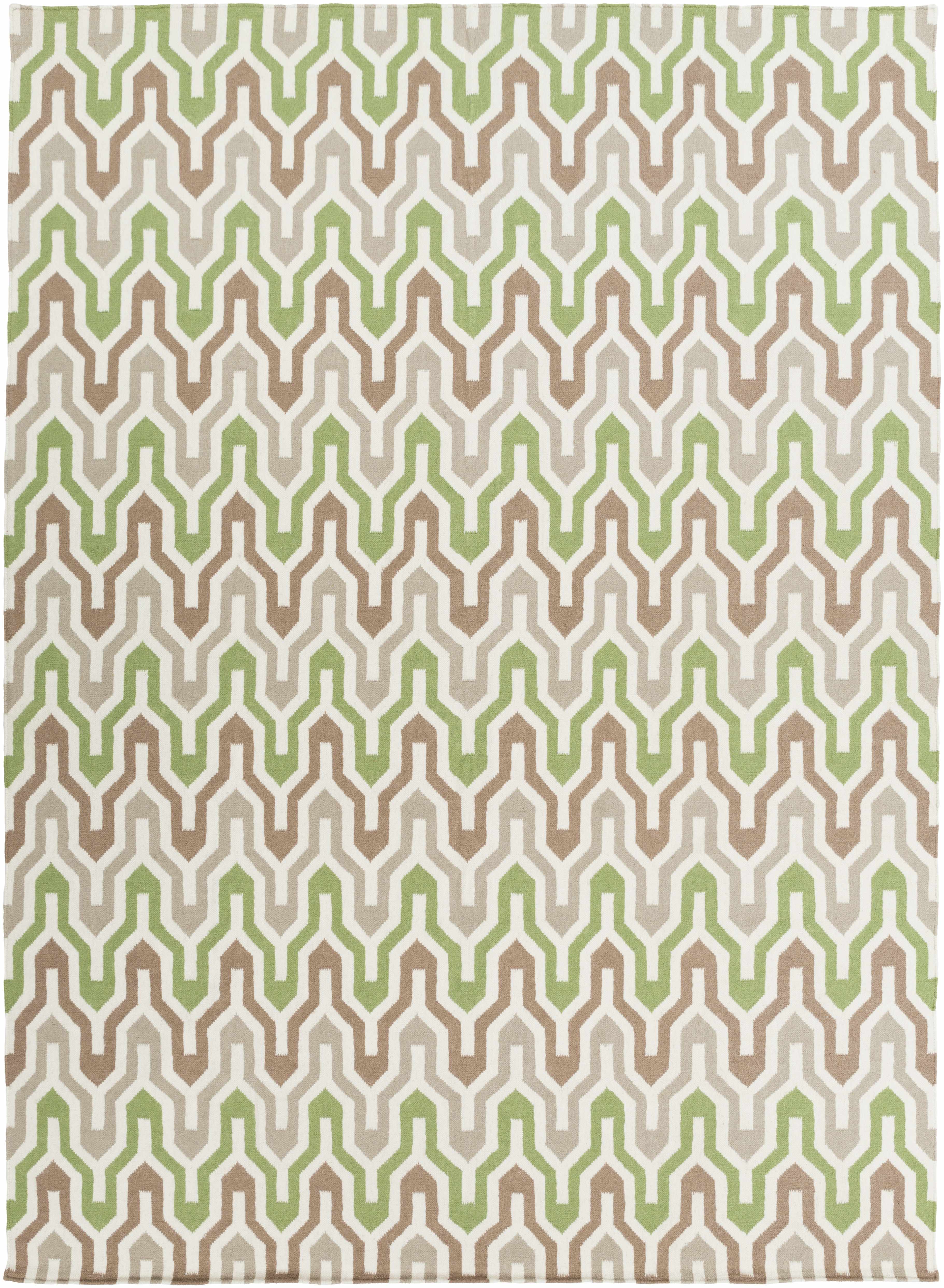 Penryn Wavy Chevron Wool Rug